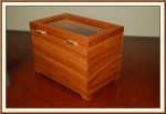 Chuck's solid Tzalam box for his daughter